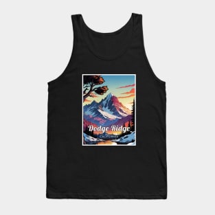 Dodge Ridge ski California USA Tank Top